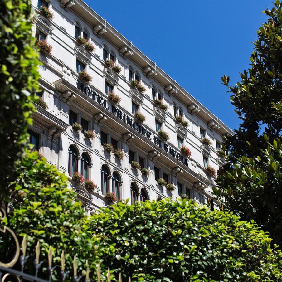 Exterior of The Hotel Principe di Savoia
