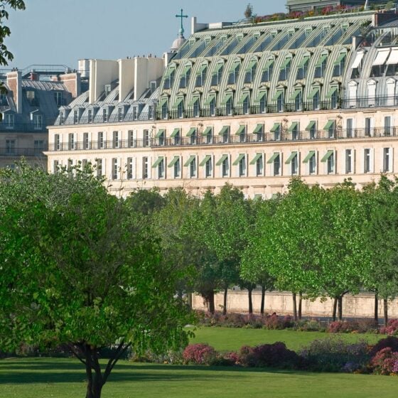 Exterior of Le Meurice Hotel