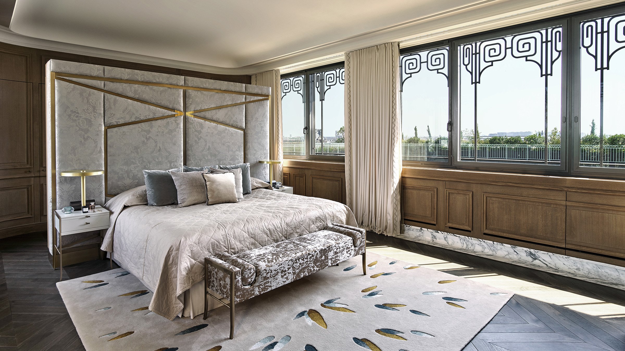 巴黎莫里斯酒店Belle Etoile套房卧室