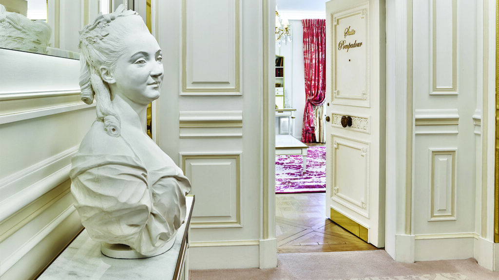法国巴黎艺术内部Le莫里斯粉红色的套件