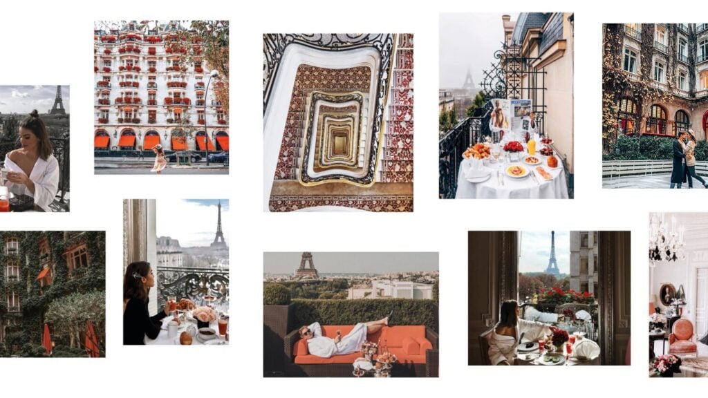 十的照片最instagrammable斑点Athenee酒店的广场